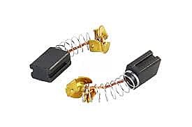 Электроугольная щетка 6х9х12 Пружина, пятак-уши (для Калибр МШУ 115/500)