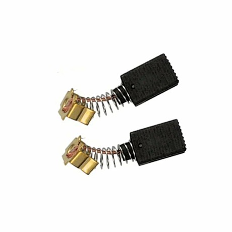 Электроугольная щетка 6х9х15 Проточка 2, пружина, пятак-зацеп (для STERN 26S 750,skil650-850,ferm750