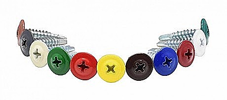 13*9003   4,2*13 Саморез с прессшайбой Сверло Сигнально-белый