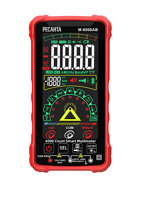 Мультиметр M-6000AB Ресанта