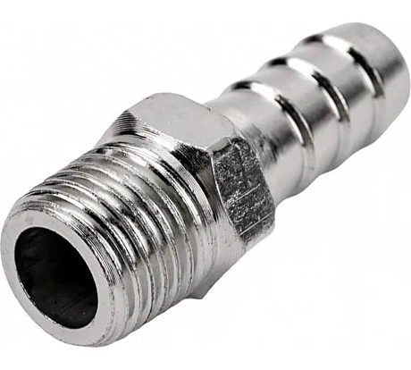 Штуцер Pegas pneumatic елочка с наружной резьбой 10мм резьба 1/4