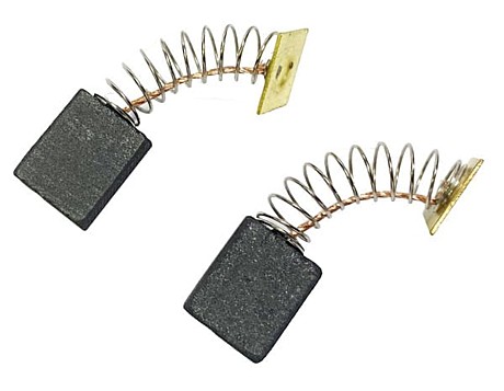 Щетки угольные для ИНТЕРСКОЛ ДУ 1000   5х11х13,5 пружина пятак-квадрат