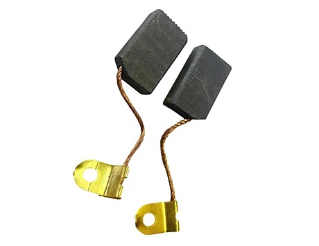 Щетки угольные для ИЖЕВСК УШМ Е230, Е252, Е256 6,3х12,5х20 поводок флажок на скосе