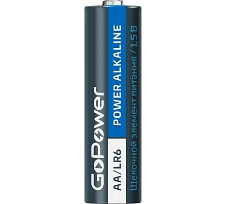 GoPower Батарейка LR6 AA  Shrink 2 Alkaline 1.5V