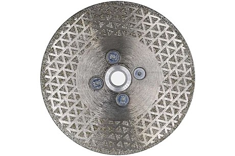 Диск алмазный сплошной Super Ceramic Flange 125*М14